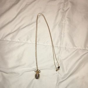 Long pineapple necklace